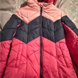 London Fog Pink and Black Jacket